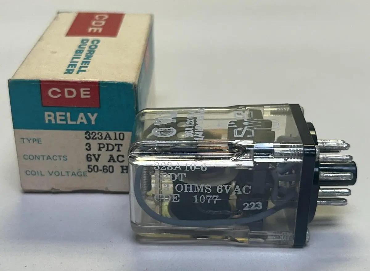 New | in-Stock CORNELL DUBILIER 323A10-6 Relays & Switches | Surplus Asset Holdings #1226547