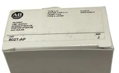 ALLEN BRADLEY 802T-AP LIMIT SWITCH 802TAP NEW, SURPLUS