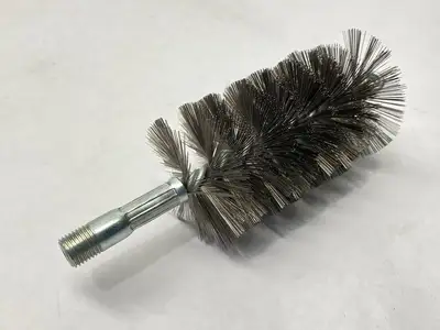 NEW SCHAEFER STAINLESS STEEL WIRE BRUSH 2-1/2" FOR 2-3/4" FLUE