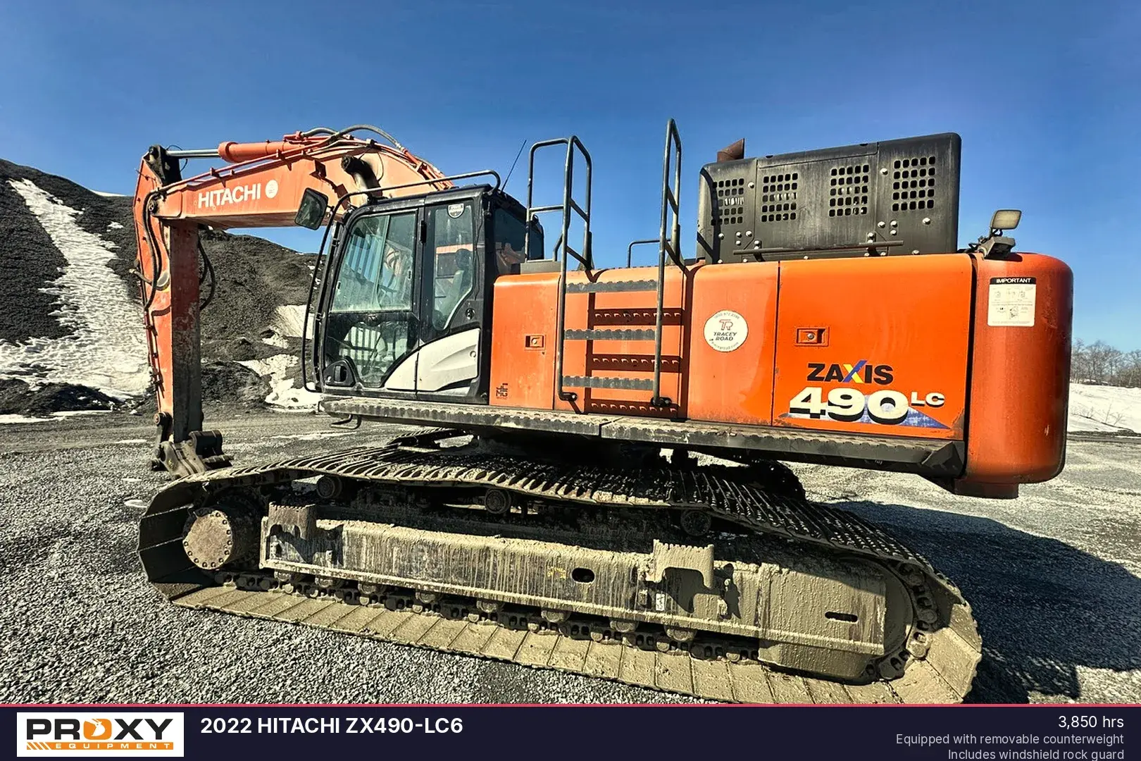 Used 2022 HITACHI ZX490-LC6 Excavators Pennsylvania US | Proxy Equipment #1383014