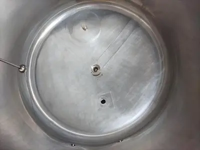 Tank, 264 Gallon (1,000 Liter), Mueller, Jacketed, Stainless, 35 PSI / Full Vacuum, #5991457