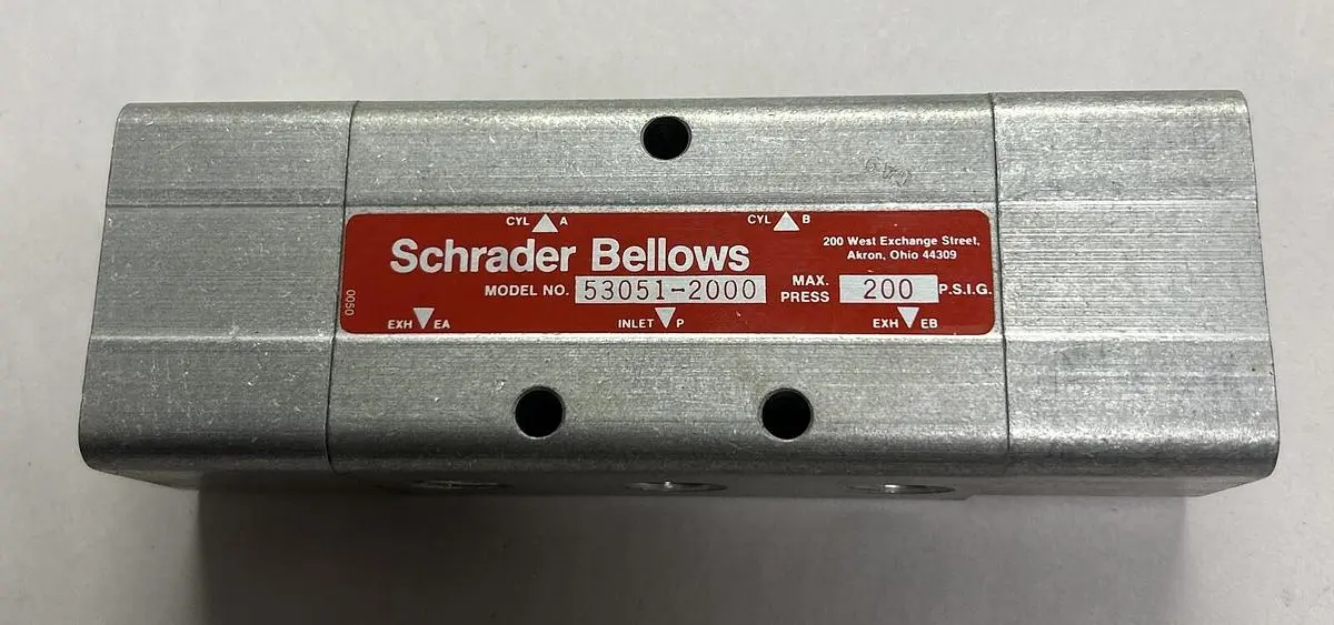 New | in-Stock SCHRADER BELLOWS 53051-2000 Misc Electrical & Power Parts | Surplus Asset Holdings #1218104