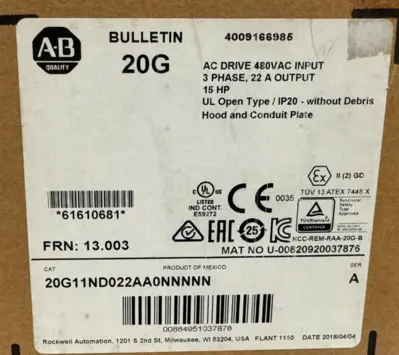 NEW ALLEN-BRADLEY POWERFLEX 755