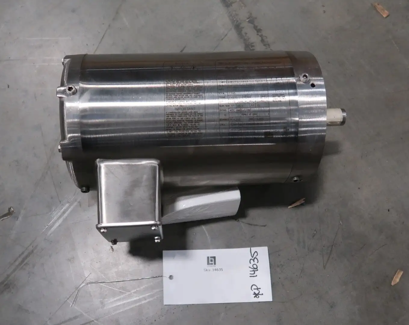 NEW BALDOR 35Z201N915G1