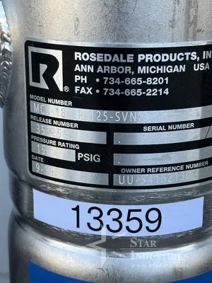USED ROSEDALE MC6-18-2P-125-SVNPB