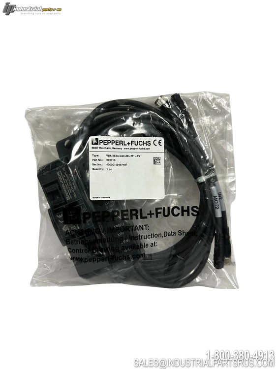 New | in-Stock PEPPERL+FUCHS VBA-4E3A-G20-ZEL/M1L-P2 I/O Boards & Replacement Parts Kentucky US | Industrial Parts R Us Inc. #726507