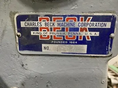 USED BECK SHEETER