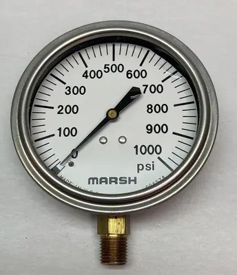New | in-Stock MARSH X32513P/G25691 Universal Pressure Meters Ohio US | Surplus Asset Holdings #1248153