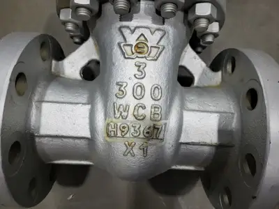 3" Class 300 Gate Valve API 600