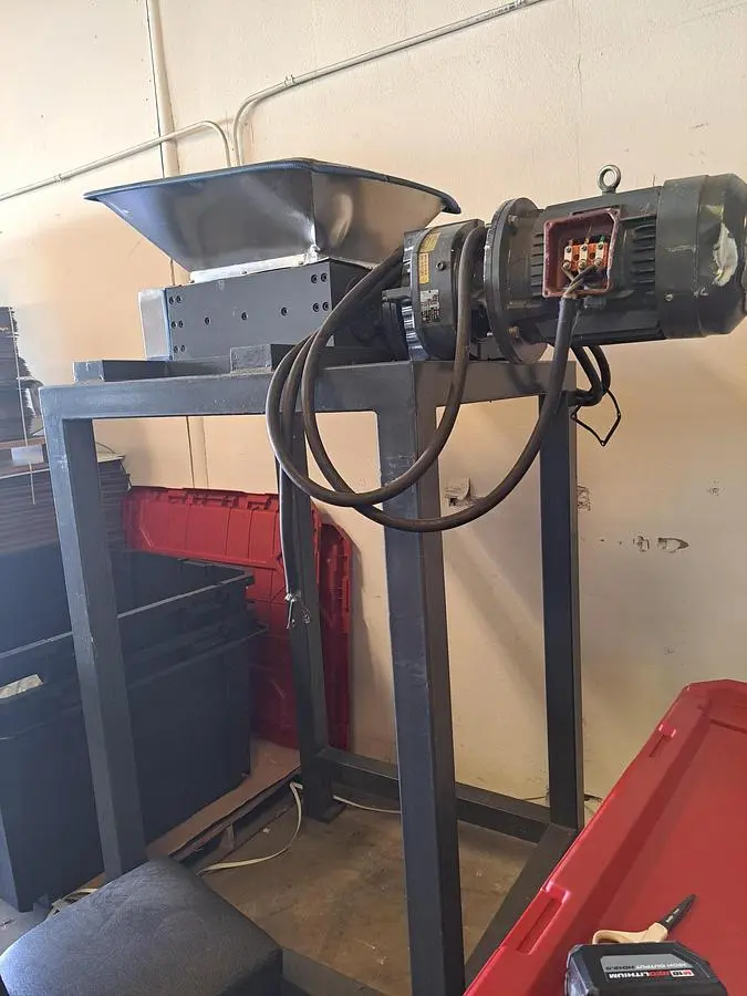 Shredder, Recycling, Waste, Mild Steel, 13" x 15", 5.5 kW, #5991730