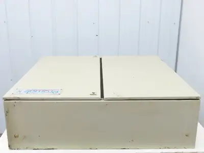 Rittal AE 1110 Double Door Electrical Box Enclosure 40x40x12" Backplate