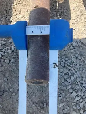 Used AFTERMARKET CABLE TOOL DRILL STEM WITH CONVENTIONAL ROPE SOCKET Construction Equipment Parts Pennsylvania US | East West Machinery & Drilling #1417262