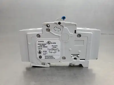 USED Allen-Bradley 1489-M1D050 Ser D Circuit Breaker, 1P, 5A, 277VAC, 48VDC