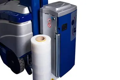 Robot S7 – Portable Stretch Wrapper with Battery Power and Precision Control