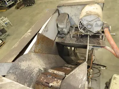 Spectrum Automation 0345HD Steel Hopper Parts Feeder Floorbin Elevator Conveyor