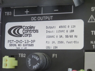 Used COPLEY CONTROLS _UNKNOWN_ AC/DC Power Supplies | OCO Industrial #1662190