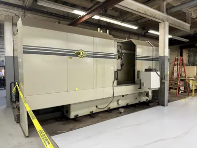 18" X 96" ELB CNC HORIZONTAL SURFACE GRINDER: STOCK #22405