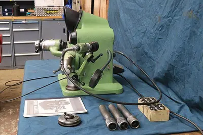 OPTIMA (MADE IN SWITZERLAND) HIGH PRECISION UNIVERSAL DRILL GRINDER
