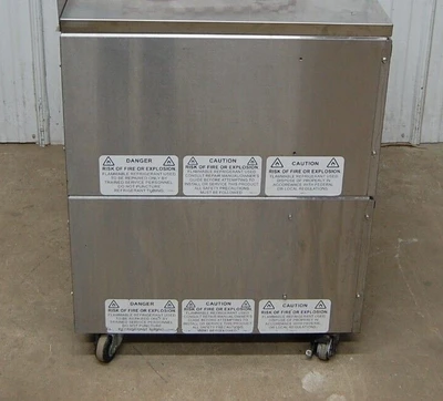 142-1093 Adande VCS R5 V3 2 Drawer Cooler Freezer Chef Prep Station