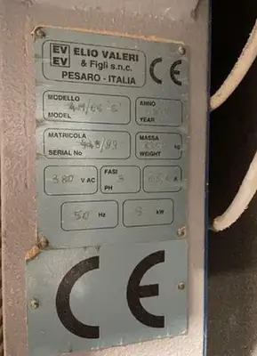 USED 1999 ELIO VALERI & FIGLI 4M/65E