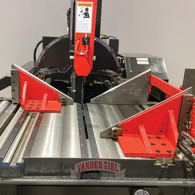 Amada VT5063SW Vertical Tilt-Frame Saw, 20" x 25" Capacity - AVAILABLE NOW