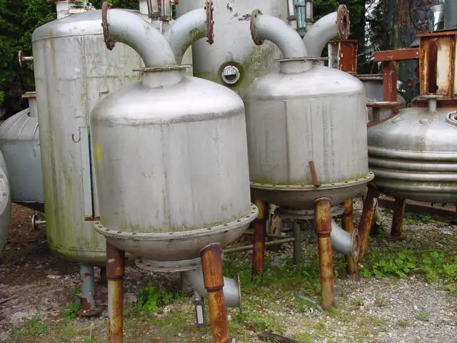 250 L S/S Oyster Pressure Filter