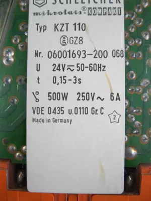 USED Schleicher KZT110