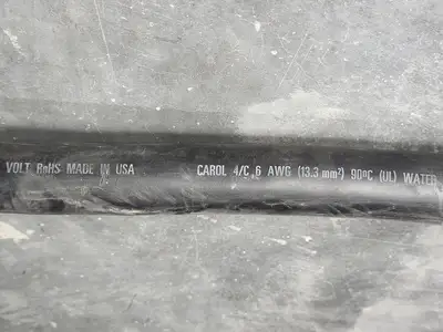 6 AWG 4/C Male to Female Pin Sleeve Connector ARC6034BC, ACP6034BC