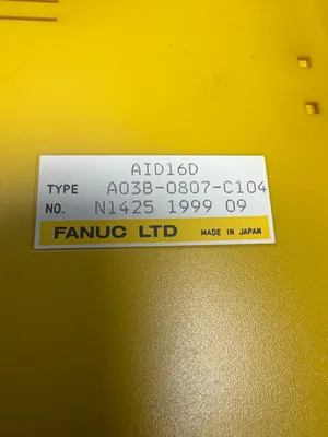 FANUC A03B-0807-C104 Electrical/PLC/Automation | ESS Industrial Equipment Sales (8)