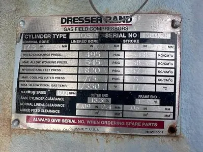 USED DRESSER RAND 7MOS-4