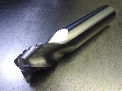 Kyocera/SGS 1" 3 Flute Carbide CR Endmill 1" Shank .03" R 33421 (LOC3512)