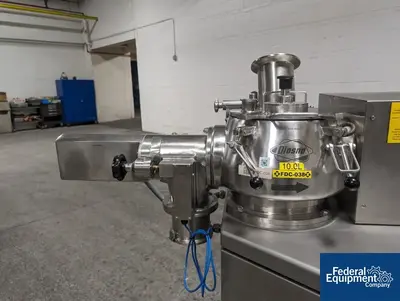 USED DIOSNA 10 Liter Diosna High Shear Mixer, S/S, Model P/VAC 10/60
