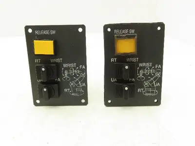 Panasonic ZUEP576 Robot Control Panel RT Wrist UA FA 70x100mm Lot of 2