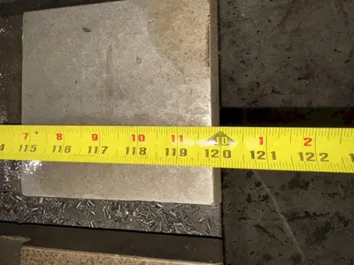 96" X 120" GIDDINGS & LEWIS T SLOT POWERED AIR LIFT ROTARY TABLE: STOCK #22066