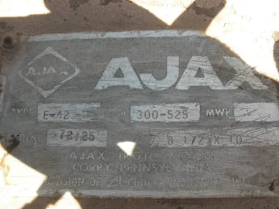 USED AJAX 8 1/2X10 E-42