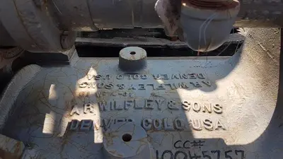 NEW A.R. WILFLEY & SONS INC 4X2 MODEL K CENTRIFUGAL SLURRY PUMP