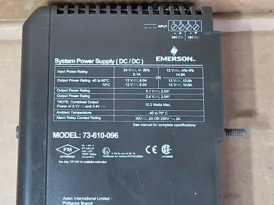 USED EMERSON 73-610-096