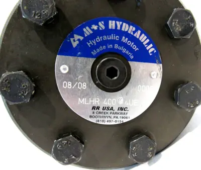 NEW M+S HYDRAULICS MLHR 400 G 4UE HYDRAULIC MOTOR MLHR400G4UE