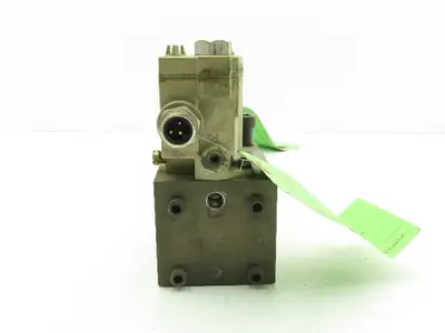 BOC Water Hydraulics Ross Solenoid Spool Valve Block 5 Port 2 Pos Pneumatic