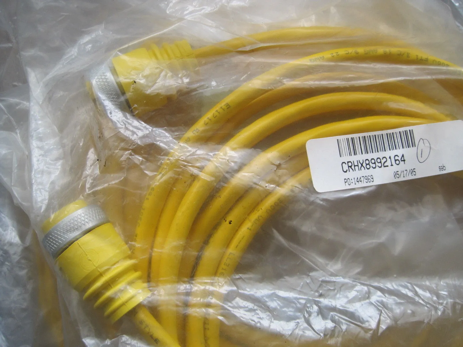 NEW CROUSE HINDS X8992-164 CORD SET X8992-16