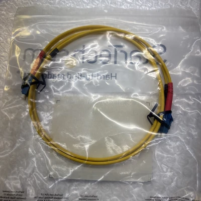 ** New Fiber Optic Patch Cords (1) -10M (2)-7M (2)-1M LC-LC Duplex S-Mode #