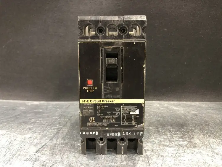Used ITE E63B070 Switchgears British Columbia CA | Lenmark #244045