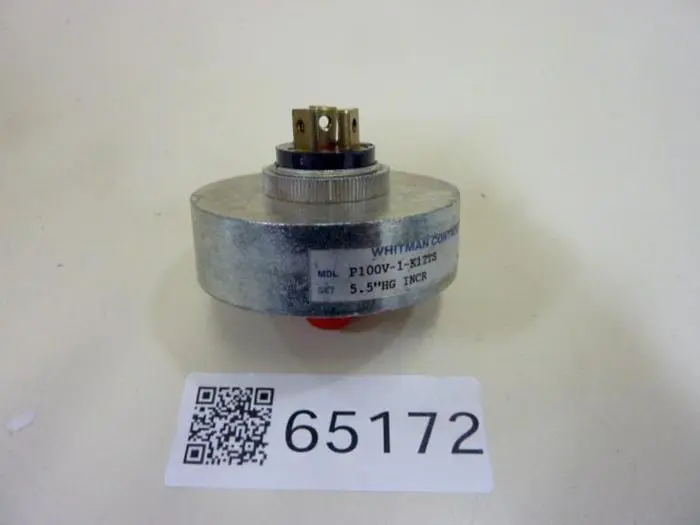 Used WHITMAN CONTROLS P100V-1-K12TS Relays & Switches Michigan US | Ideal Machinery #573093