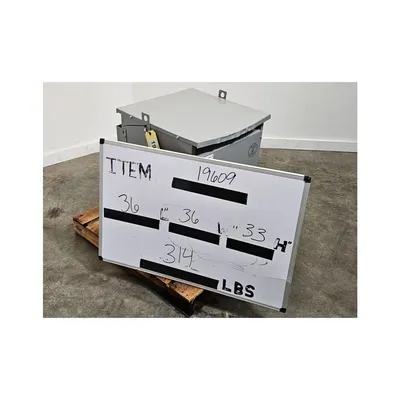Used Rex 45 KVA Dry Type 3-Phase Isolation Power Transformer