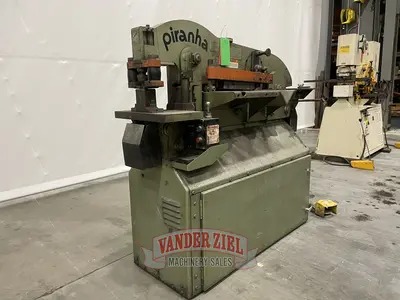 Used PIRANHA P-50 Ironworkers Michigan US | Vander Ziel Machinery Sales #480476