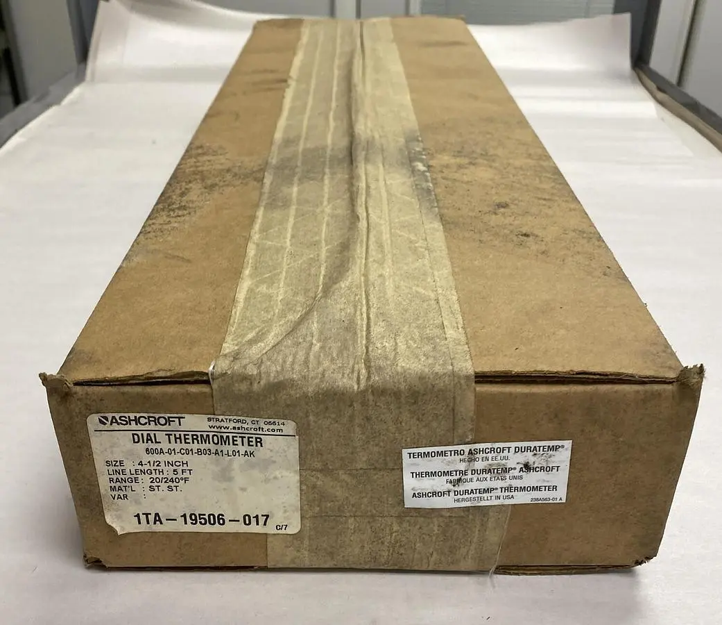 Used ASHCROFT 600A-01-C01-B03-A1-L01-AK Temperature/Pressure Ohio US | Surplus Asset Holdings #1241427