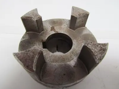 Rotex GS42 Backlash-Free Shaft Coupling 33mm Bore Single Slotted Clamping Hub