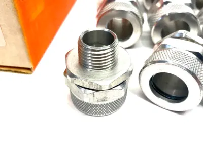 New | in-Stock Remke Tuff-Seal Aluminum Cord Grip Bushing 1/2" NPT Electrical Fittings Michigan US | Maverick Industrial Sales #1400853