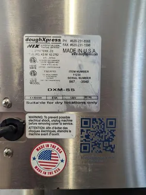USED DOUGH EXPRESS DXS-SS