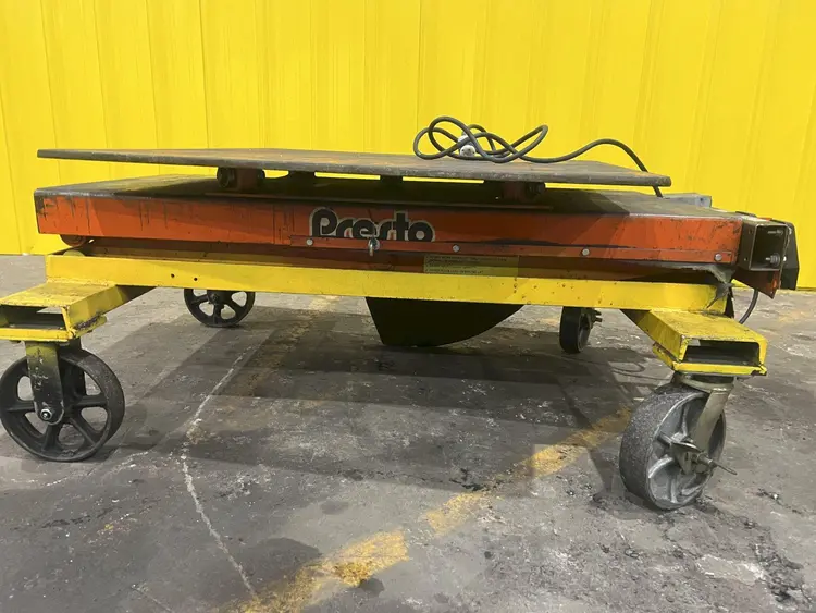Used PRESTO XL-36-30 Scissor Lifters Ohio US | Yoder Brothers machinery 11 #89802
